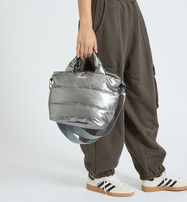 ABAHOUSE「【ROOTOTE/ルートート】デリ　モデレートB】ショルダーバッグ/ユニセックス」|ショルダー・メッセンジャー|シルバー