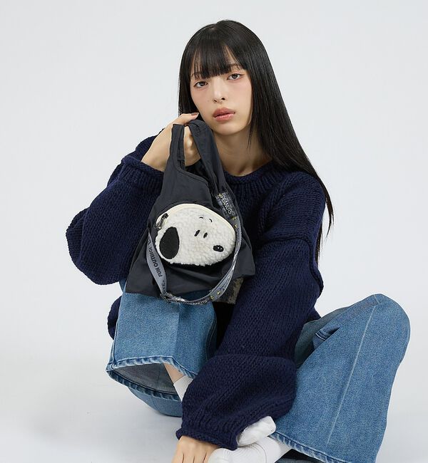 ABAHOUSE「【ROOTOTE/ルートート】  RSmidPeanuts1O/エコバッグ/自社」|トートバッグ|