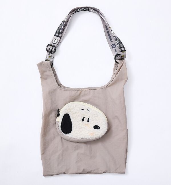 ABAHOUSE「【ROOTOTE/ルートート】  RSmidPeanuts1O/エコバッグ/自社」|トートバッグ|