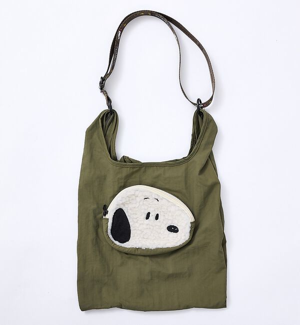 ABAHOUSE「【ROOTOTE/ルートート】  RSmidPeanuts1O/エコバッグ/自社」|トートバッグ|