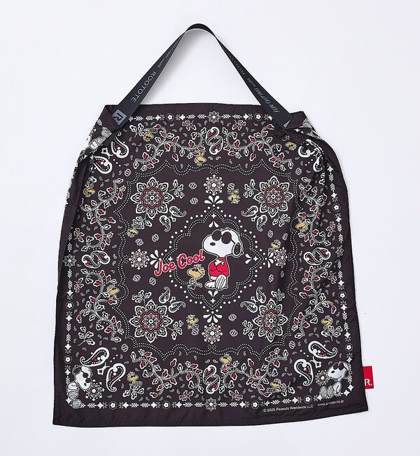ABAHOUSE「【ROOTOTE/ルートート】 タブロー/TABLO50Peanuts1L/自社」|トートバッグ|ブラック
