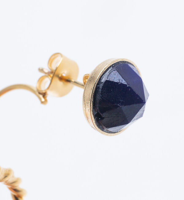 Rouge vif「Caline Paris bouton ring ピアス」|ピアス|