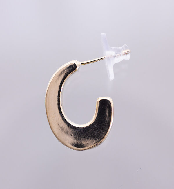 Rouge vif「【sauvage peau 】メタルドロップピアス」|ピアス|