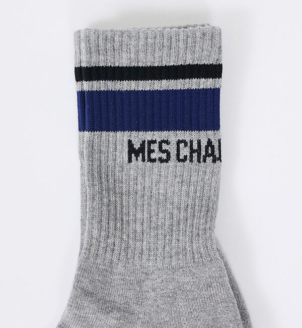 Rouge vif「【MES CHAUSSETTES/メ・ショセット】Line Logoソックス/靴」|ソックス|