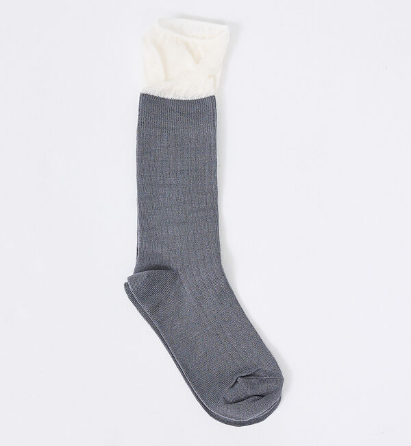 Rouge vif「【MES CHAUSSETTES/メ・ショセット】Layeredソックス/靴下/」|ソックス|