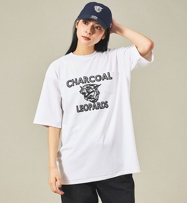 Rouge vif「【Americana/アメリカーナ&times;ORIGINAL Charcoal/オリジナ」|Tシャツ・カットソー|