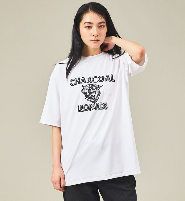 Rouge vif「【Americana/アメリカーナ&times;ORIGINAL Charcoal/オリジナ」|Tシャツ・カットソー|
