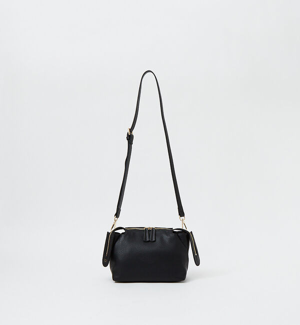 LOWELL things「Coline/ソフトミニショルダー２WAY BAG」|ボストンバッグ|ブラック