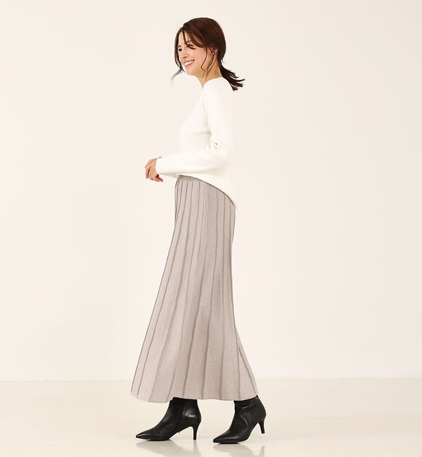 abahouse mavie「ニットジャガードセットアップ」|その他|