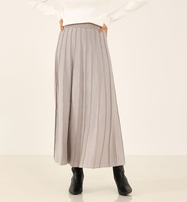 abahouse mavie「ニットジャガードセットアップ」|その他|