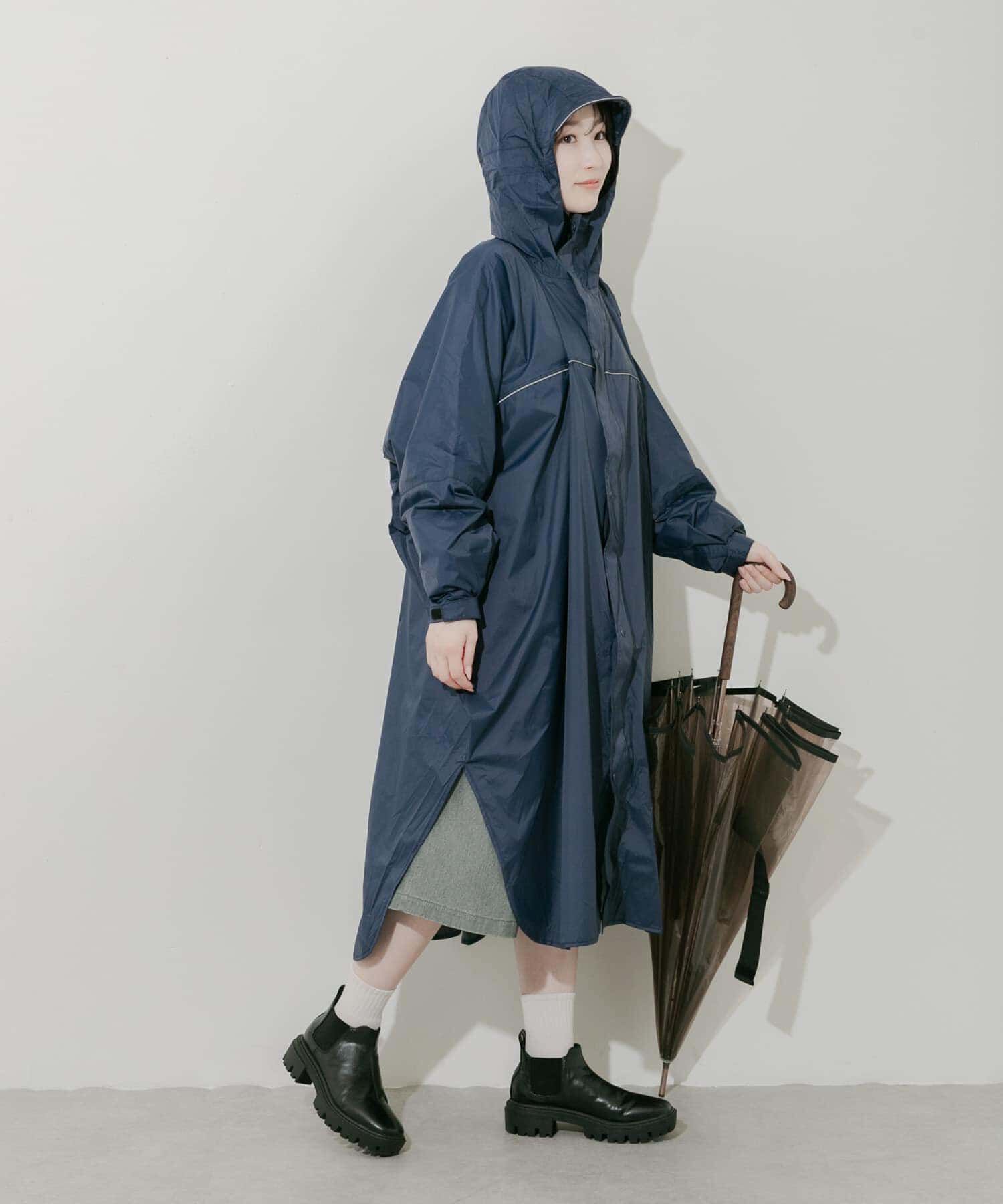 SMELLY「『WEB限定』『ユニセックス』Wpc.　バイシクルスリーブポンチョ」|ポンチョ・ケープ|