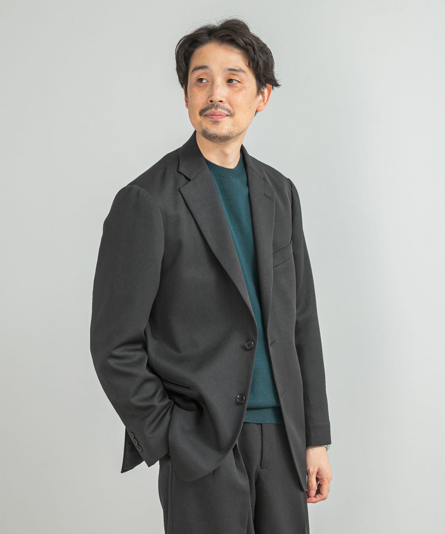 URBAN RESEARCH DOORS「LIFE STYLE TAILOR　レトロヘリンボンストレッチジャケット」|その他|
