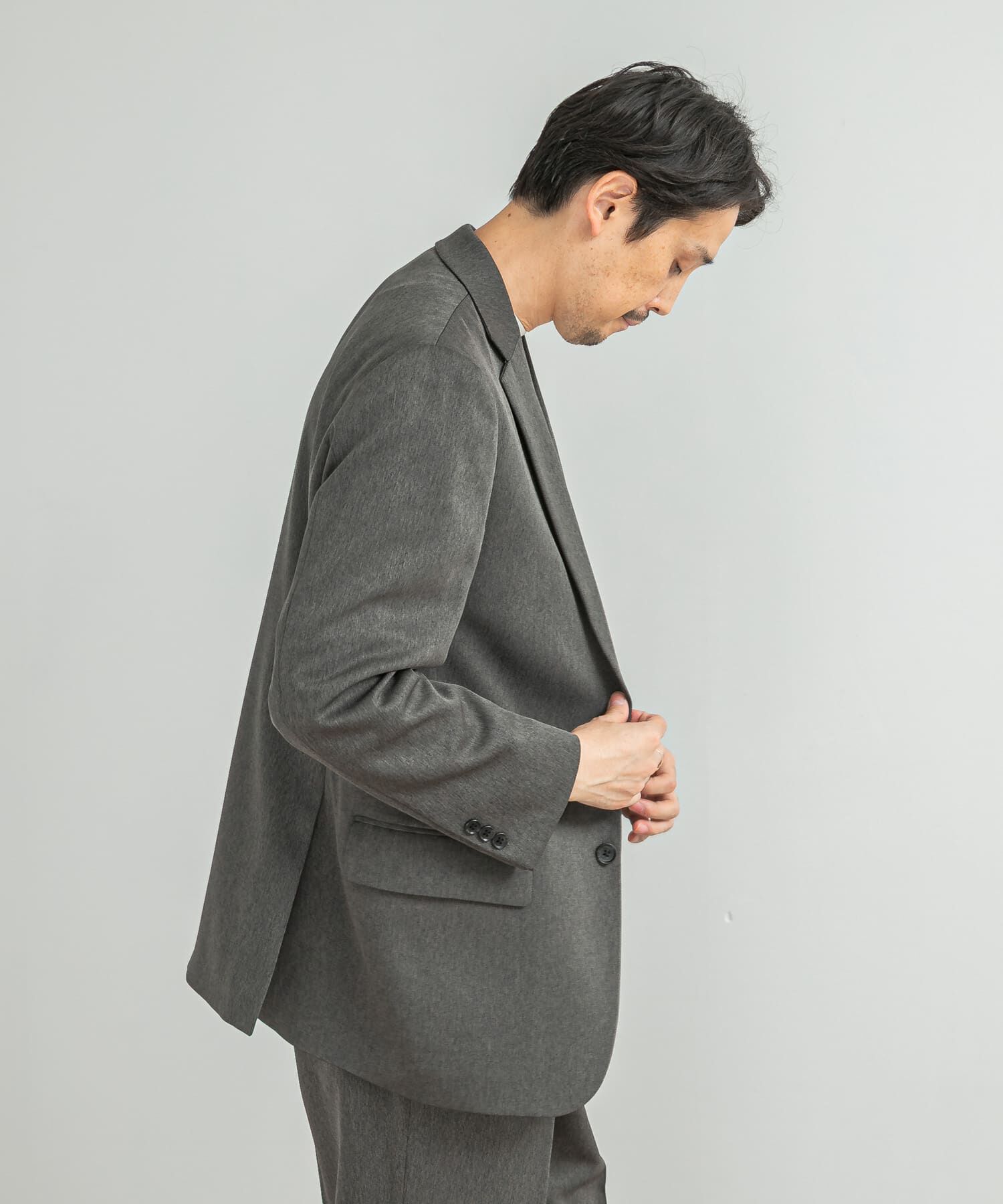 URBAN RESEARCH DOORS「LIFE STYLE TAILOR　レトロヘリンボンストレッチジャケット」|その他|