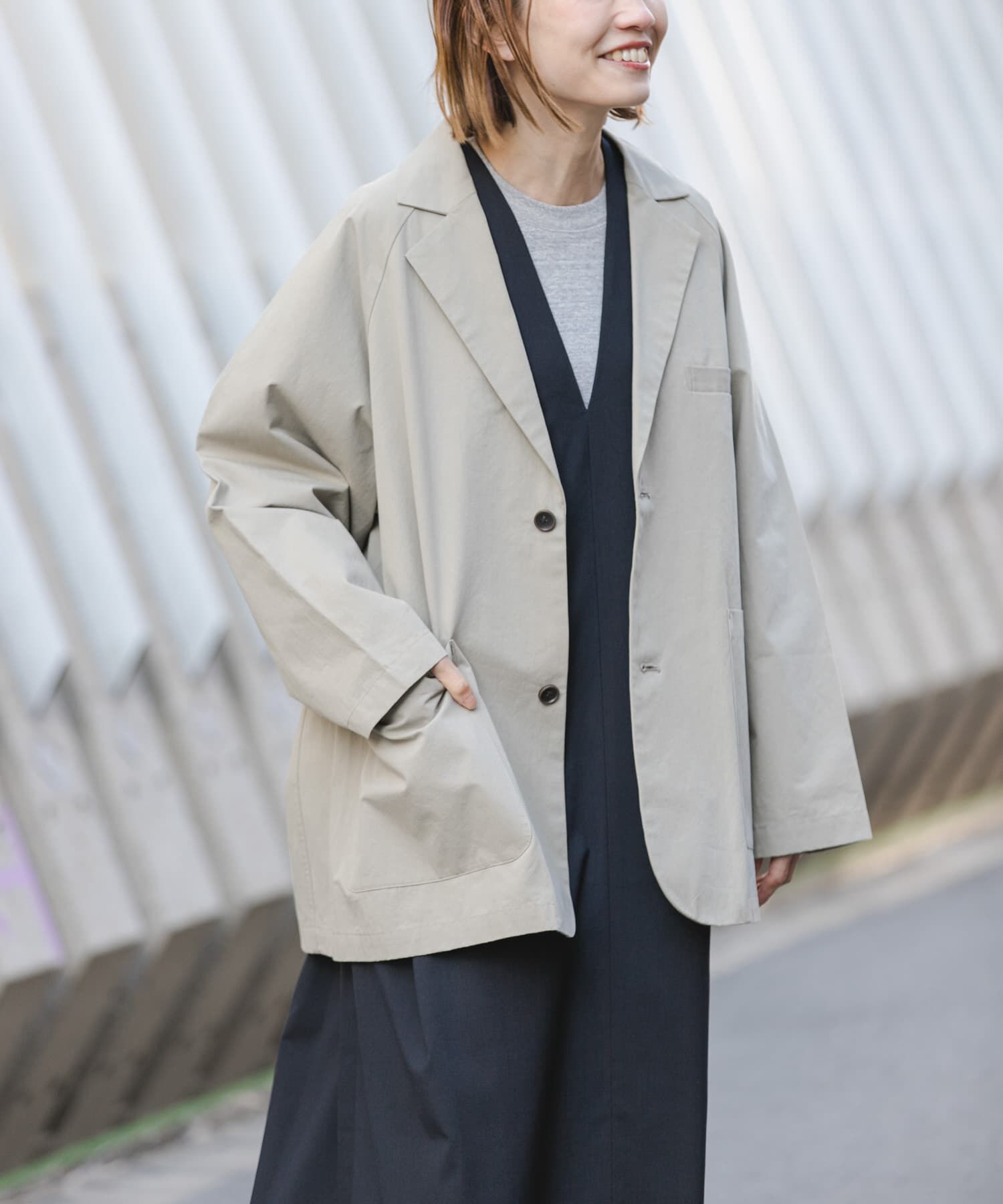URBAN RESEARCH DOORS「FORK&SPOON　ビッグジャケット」|その他|