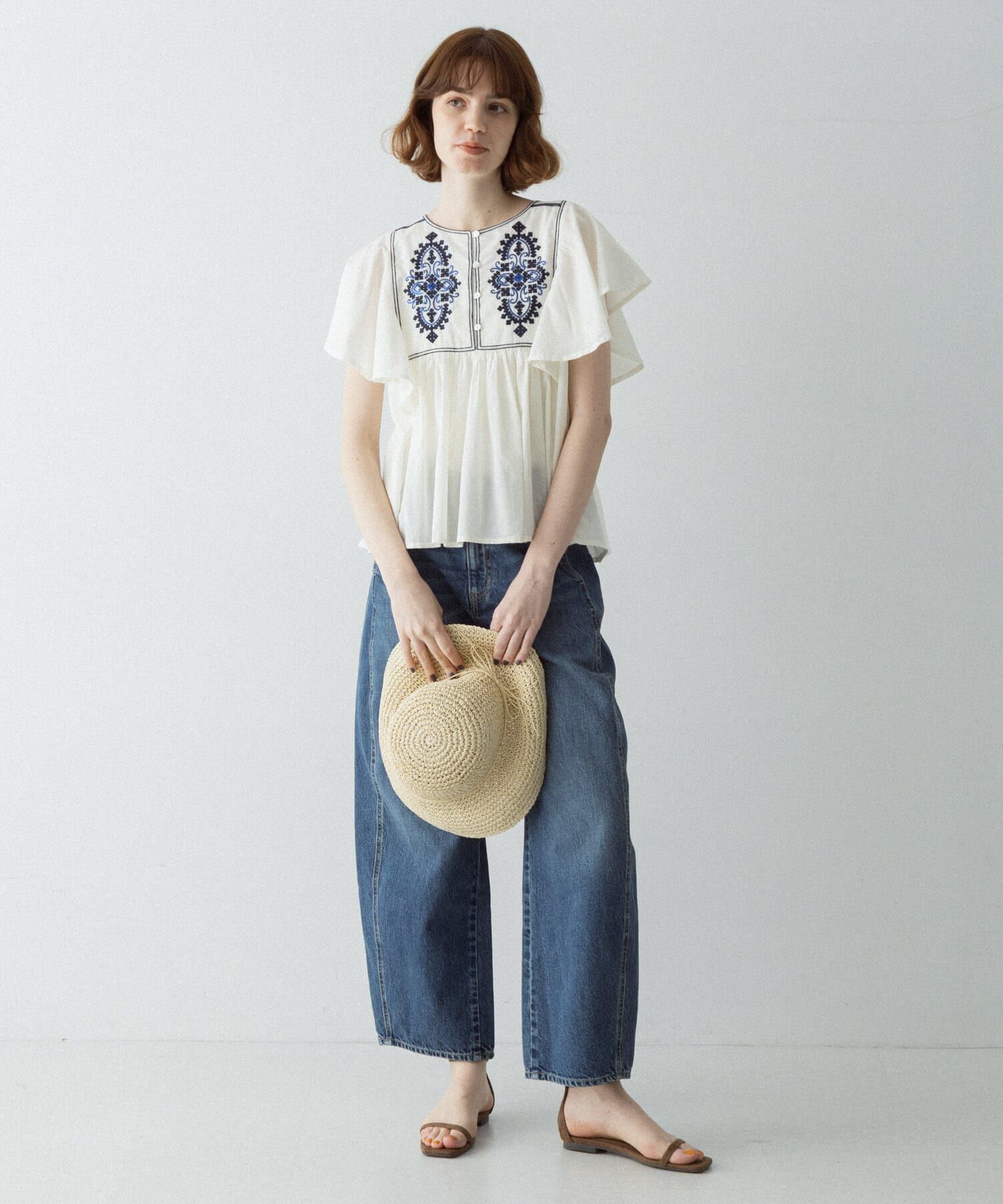 Sonny Label 「スパンコールエンブロイダリーブラウス」|シャツ・ブラウス|