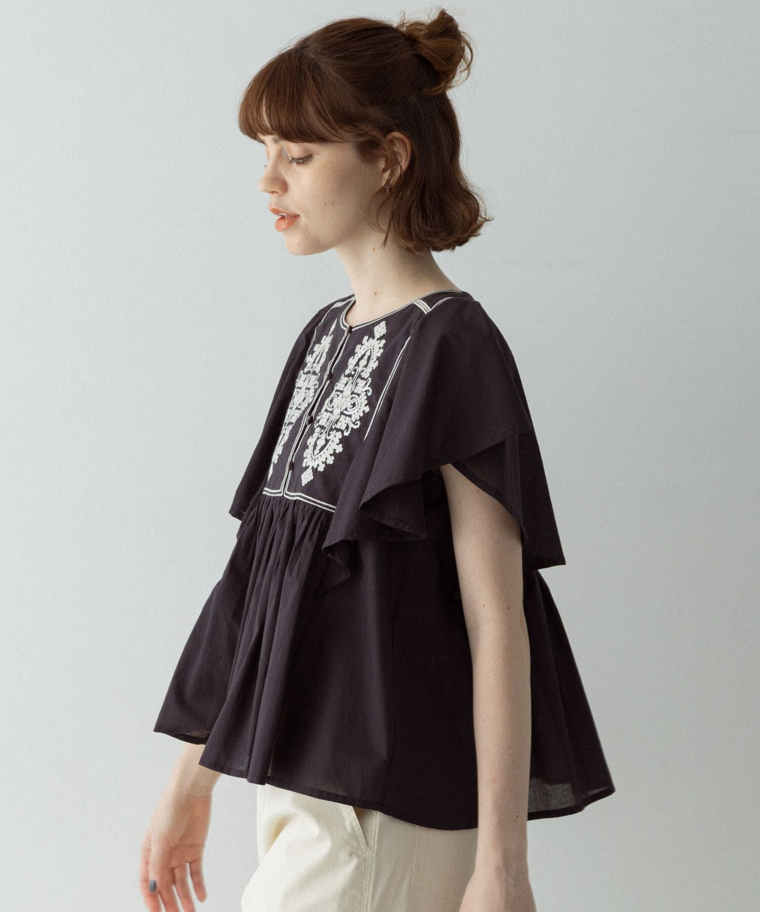 Sonny Label 「スパンコールエンブロイダリーブラウス」|シャツ・ブラウス|