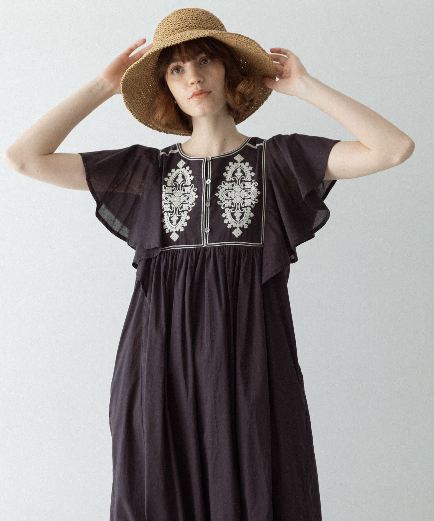 Sonny Label 「スパンコールエンブロイダリーワンピース」|ワンピース|