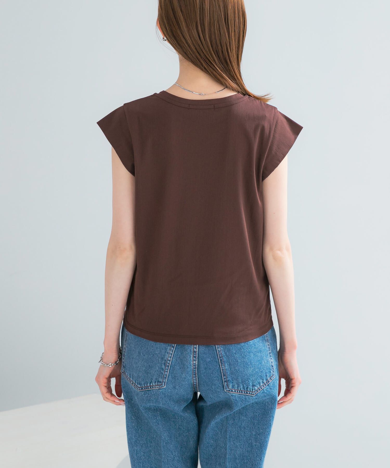 URBAN RESEARCH ROSSO「クールタッチスーピマコットンフレンチTシャツ」|Tシャツ・カットソー|