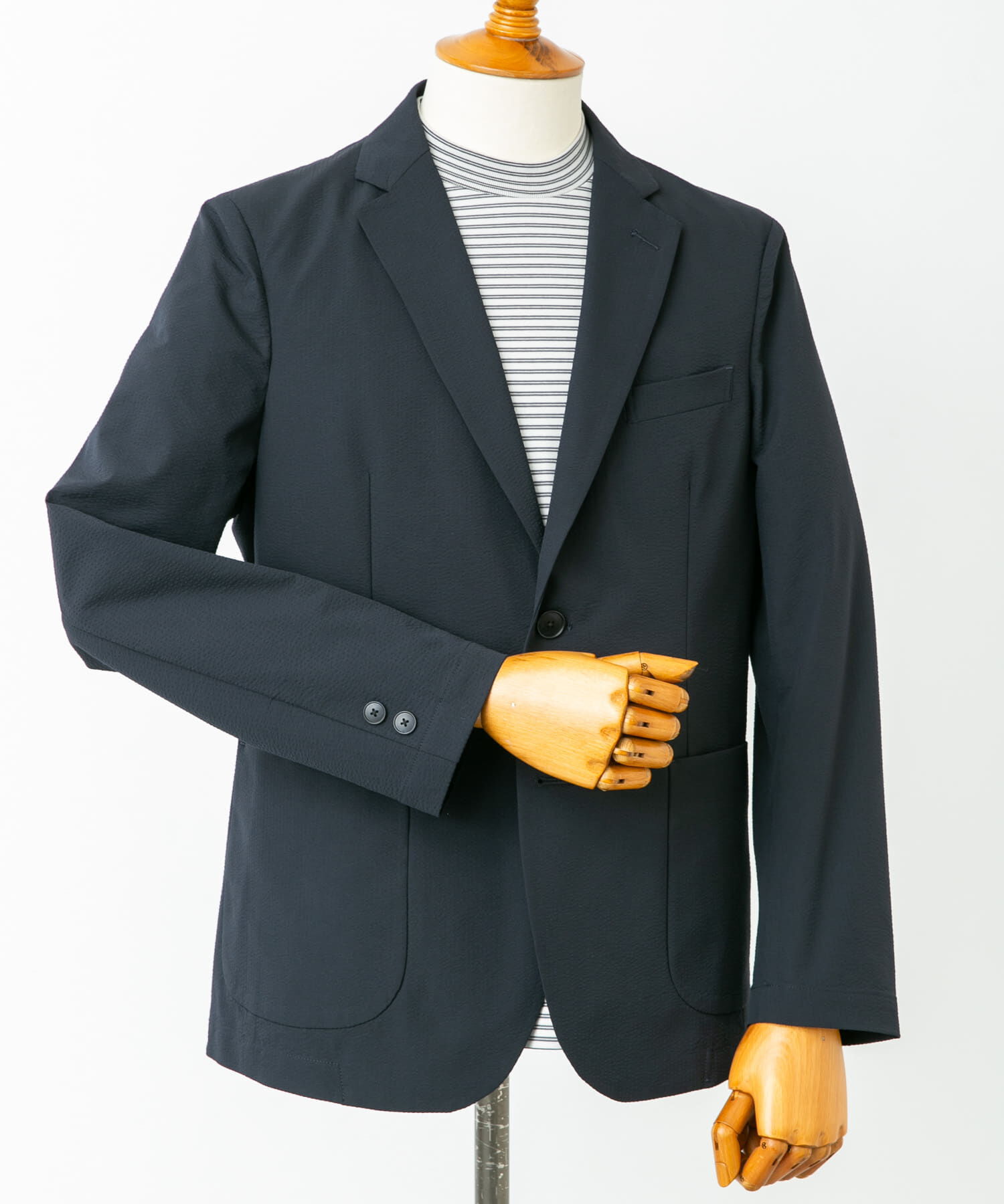 URBAN RESEARCH DOORS「LIFE STYLE TAILOR　シアサッカーストレッチジャケット」|その他|