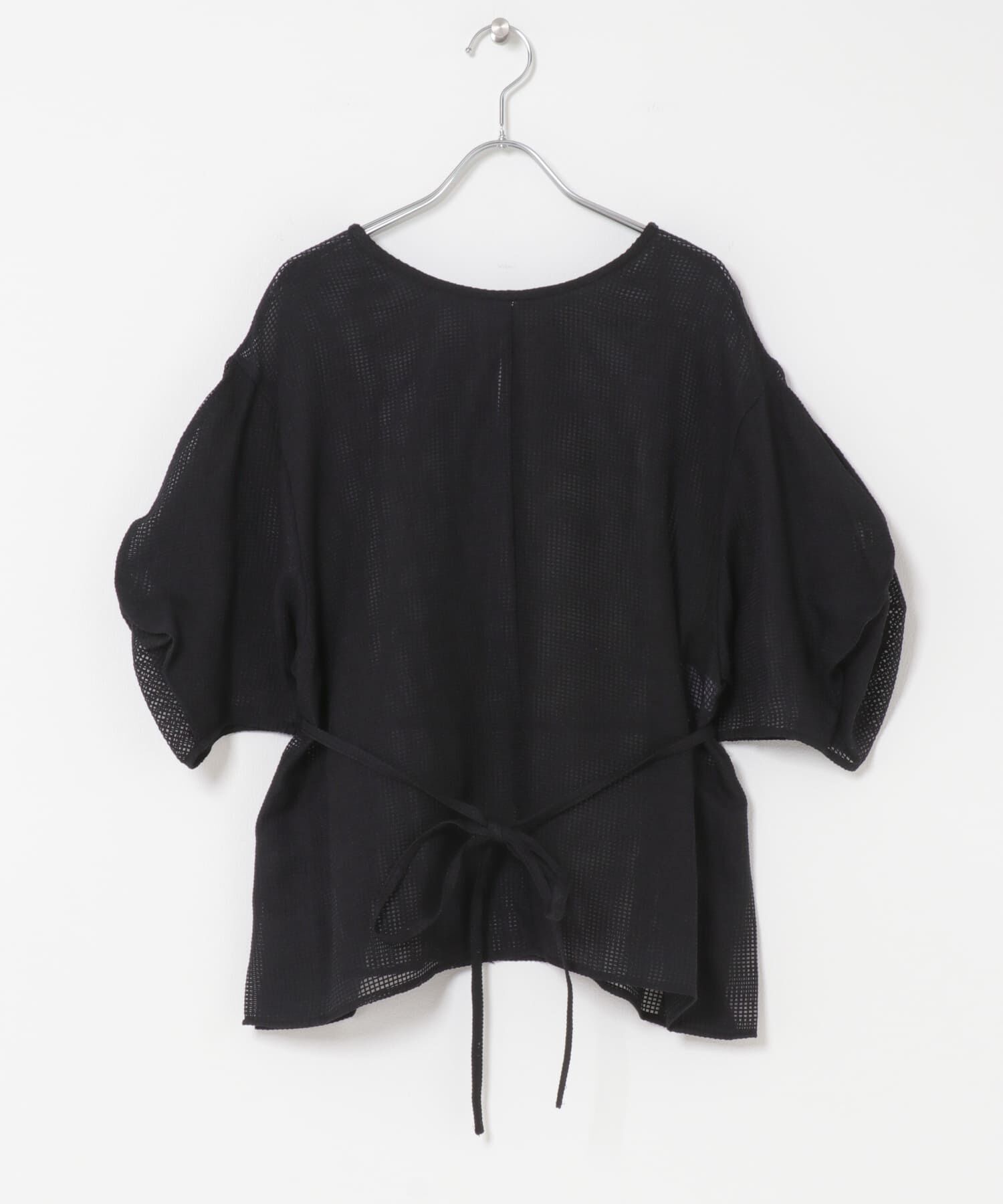 URBAN RESEARCH ROSSO「CHIGNON　シアーチェックボリュームスリーブプルオーバー」|シャツ・ブラウス|
