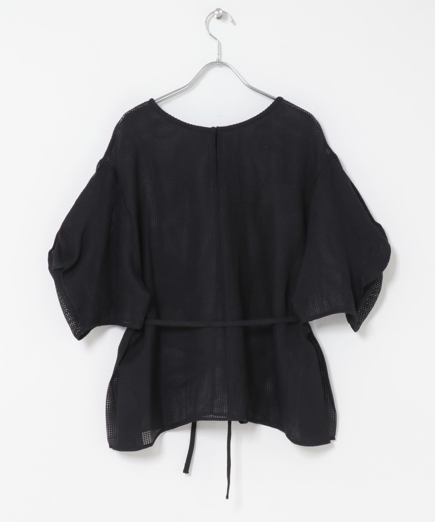 URBAN RESEARCH ROSSO「CHIGNON　シアーチェックボリュームスリーブプルオーバー」|シャツ・ブラウス|