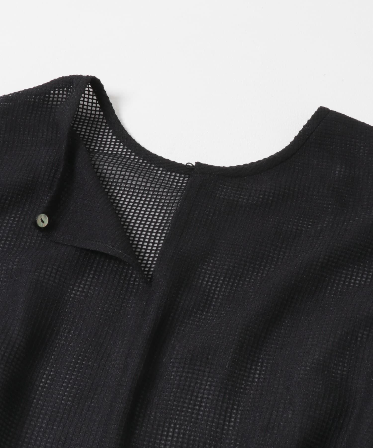 URBAN RESEARCH ROSSO「CHIGNON　シアーチェックボリュームスリーブプルオーバー」|シャツ・ブラウス|