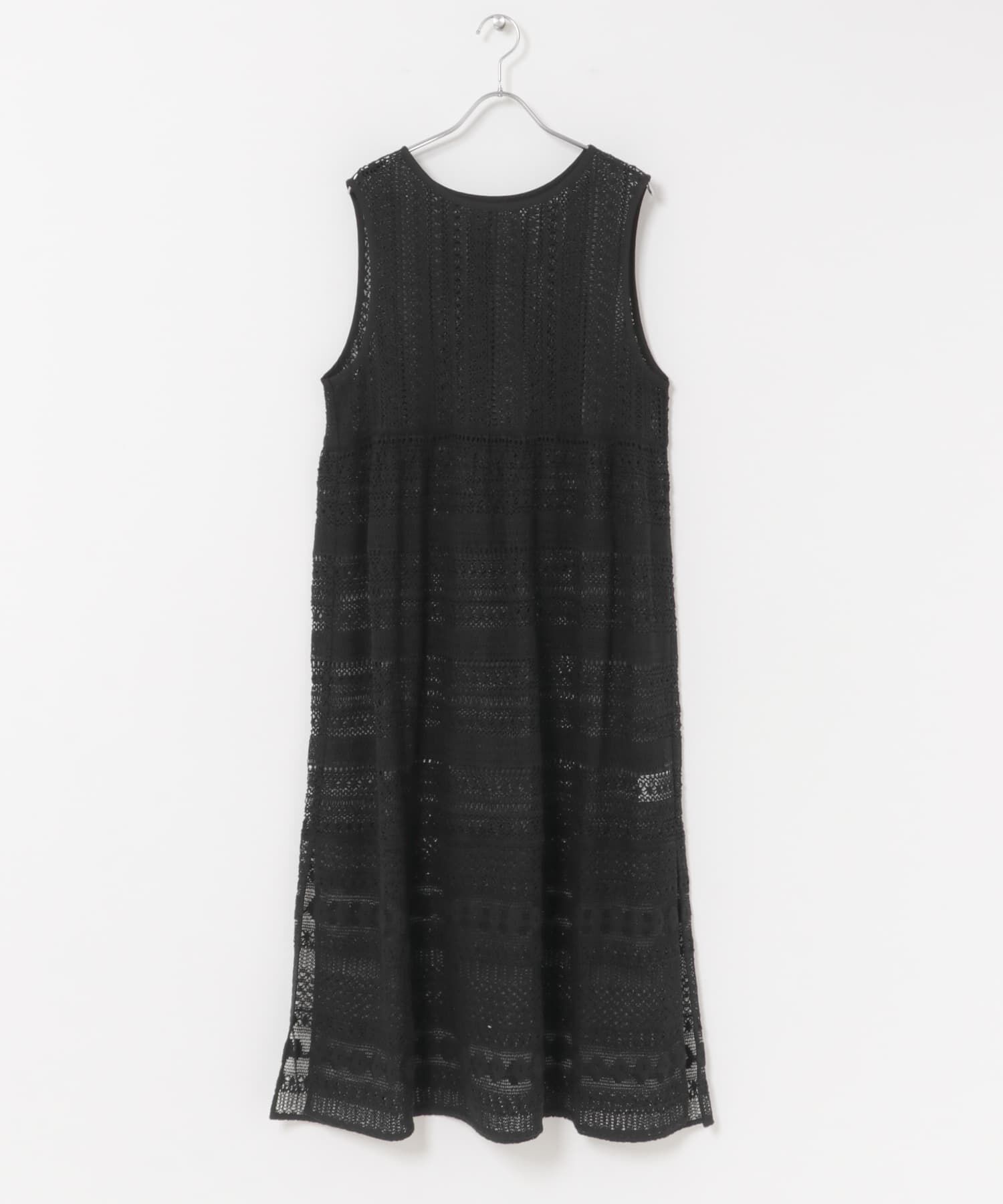 URBAN RESEARCH DOORS「総レースノースリーブワンピース」|ワンピース|