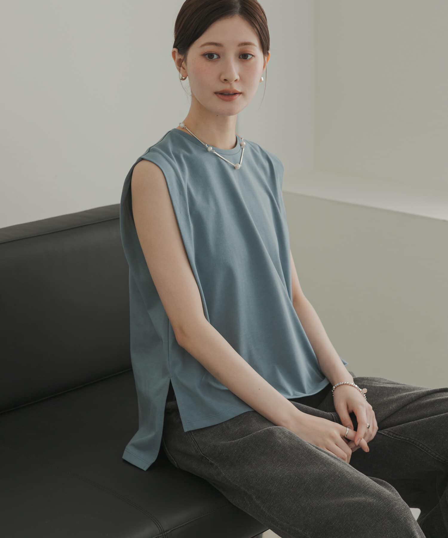 URBAN RESEARCH「汗染み防止ショルダータックカットソー」|Tシャツ・カットソー|