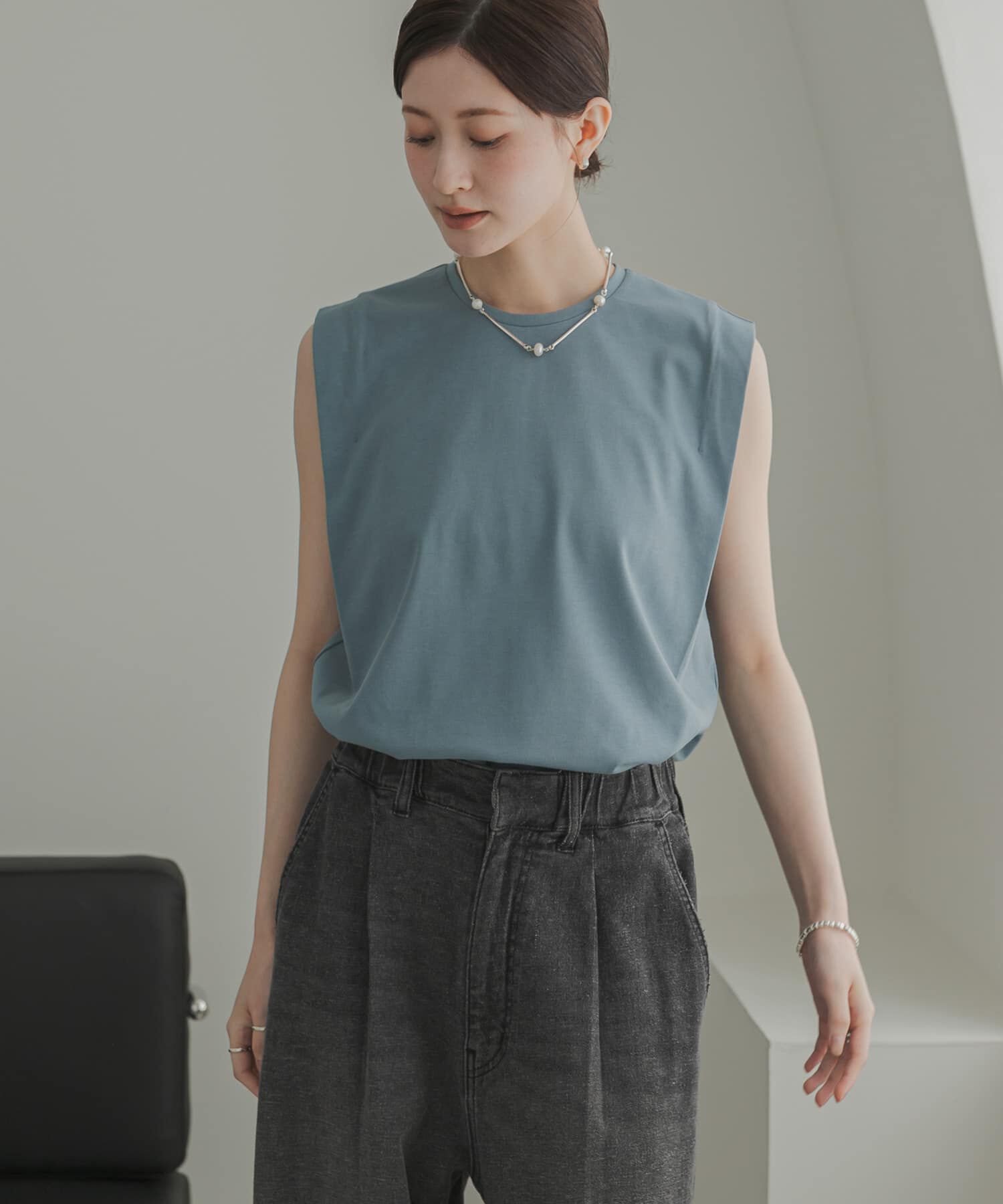 URBAN RESEARCH「汗染み防止ショルダータックカットソー」|Tシャツ・カットソー|