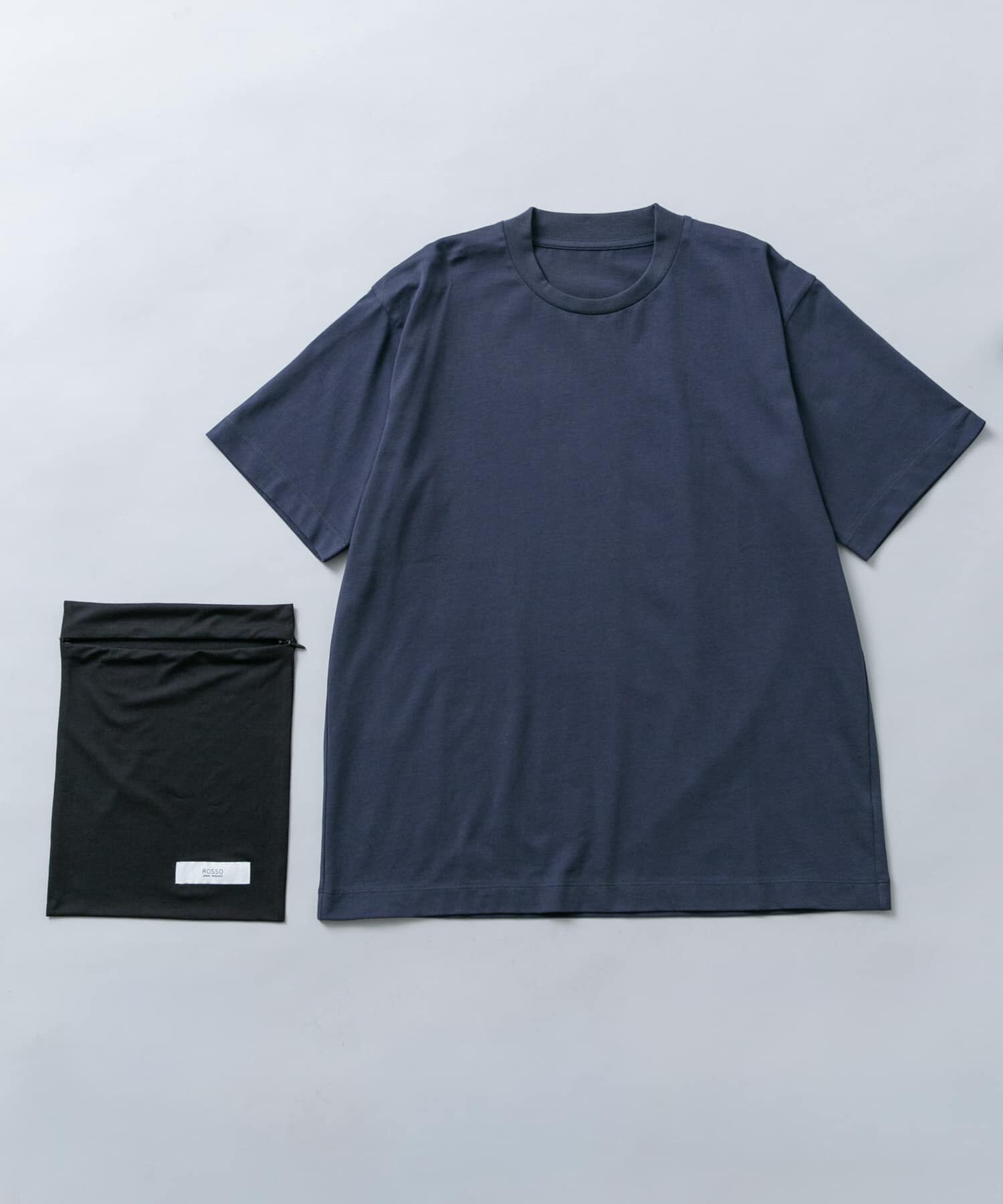 URBAN RESEARCH ROSSO「『冷感/速乾』Cool Touch トラベルTシャツ」|Tシャツ・カットソー|ネイビー