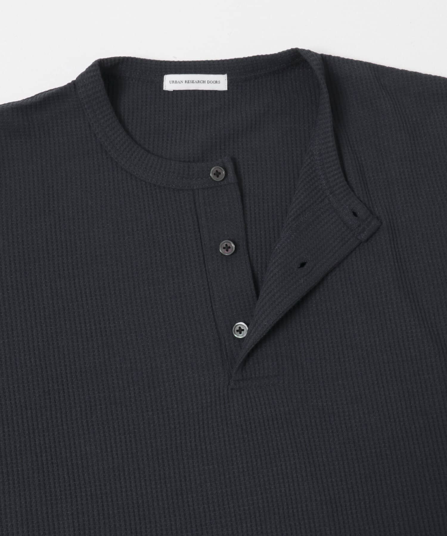 URBAN RESEARCH DOORS「DRYMIXワッフル ドロスト ロングスリーブ Tシャツ」|Tシャツ・カットソー|
