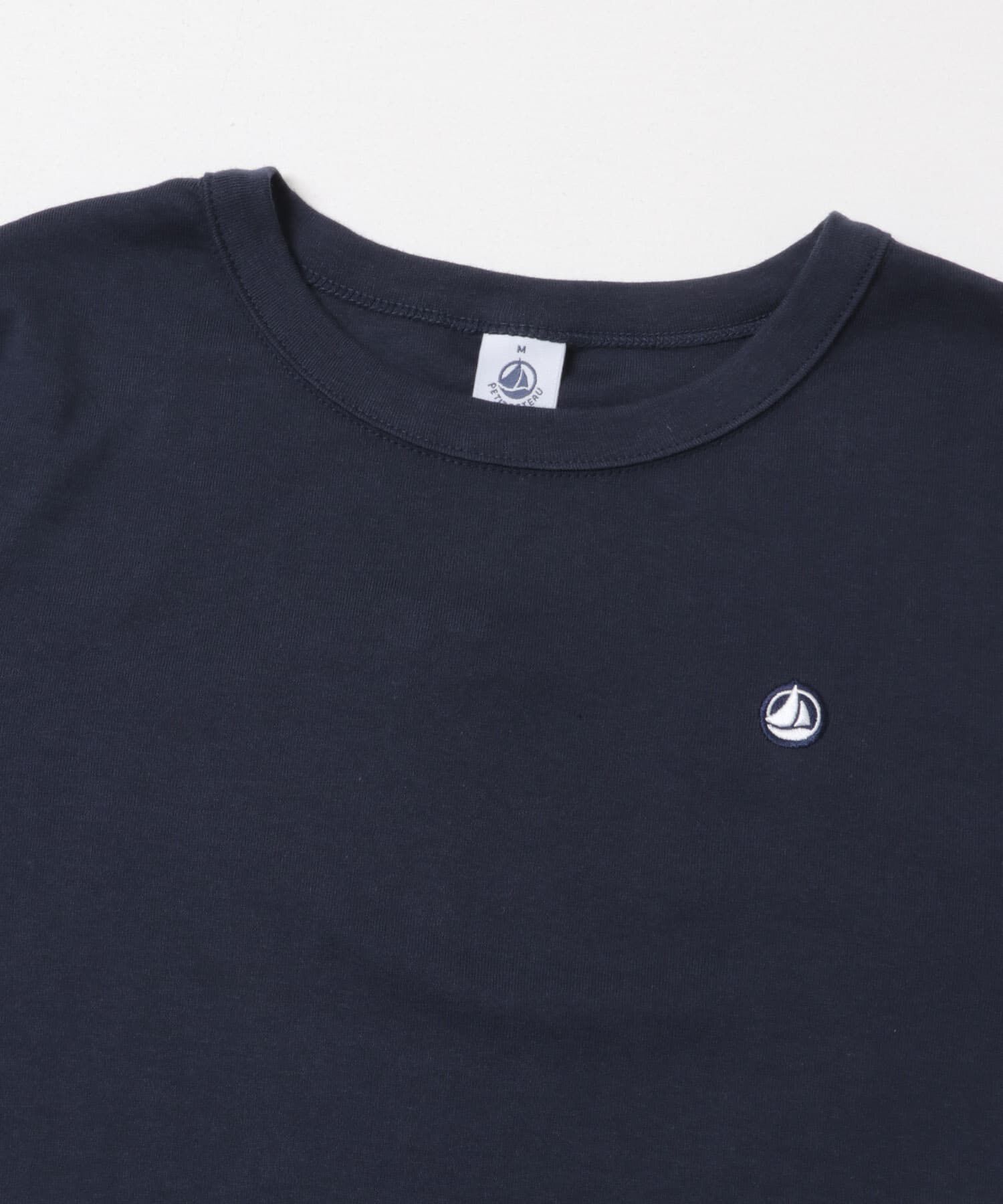 URBAN RESEARCH DOORS「『別注』PETIT BATEAU&times;DOORS　EMBROIDERYロングTシャツ」|Tシャツ・カットソー|