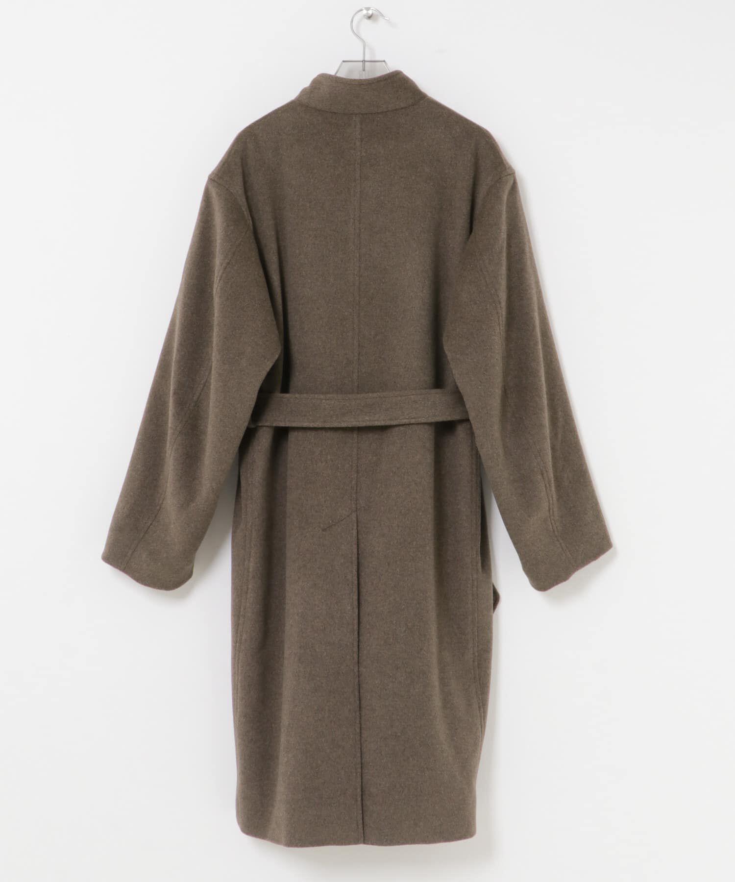 URBAN RESEARCH「WOOL STAND COLLAR COAT」|ノーカラーコート|