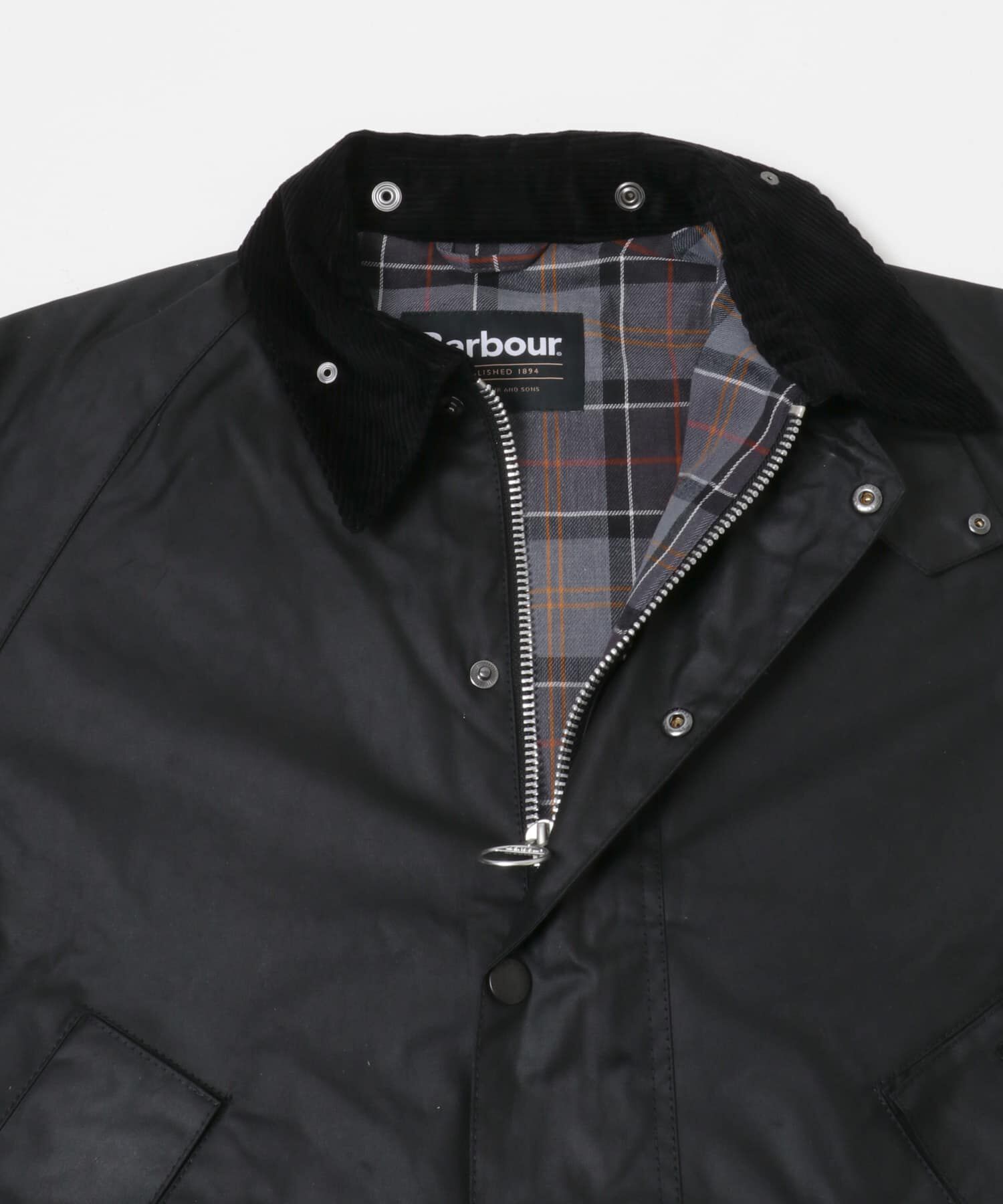 URBAN RESEARCH DOORS「Barbour　OS TRANSPORT WAX JACKET」|ノーカラーコート|