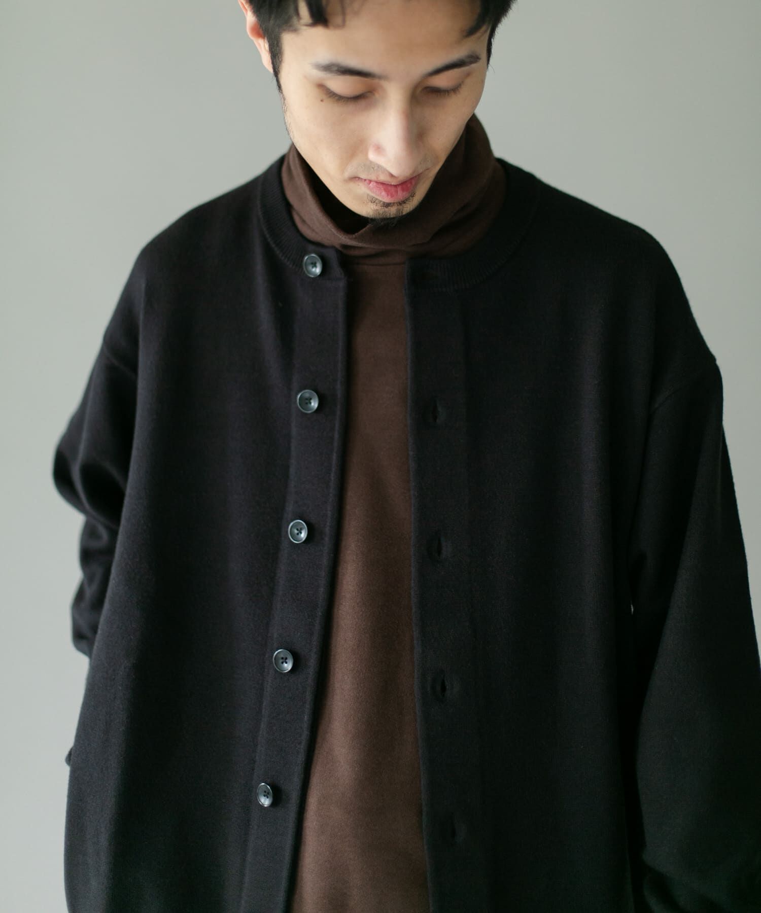 URBAN RESEARCH DOORS「タートルネック スムース ロングスリーブTシャツ」|Tシャツ・カットソー|