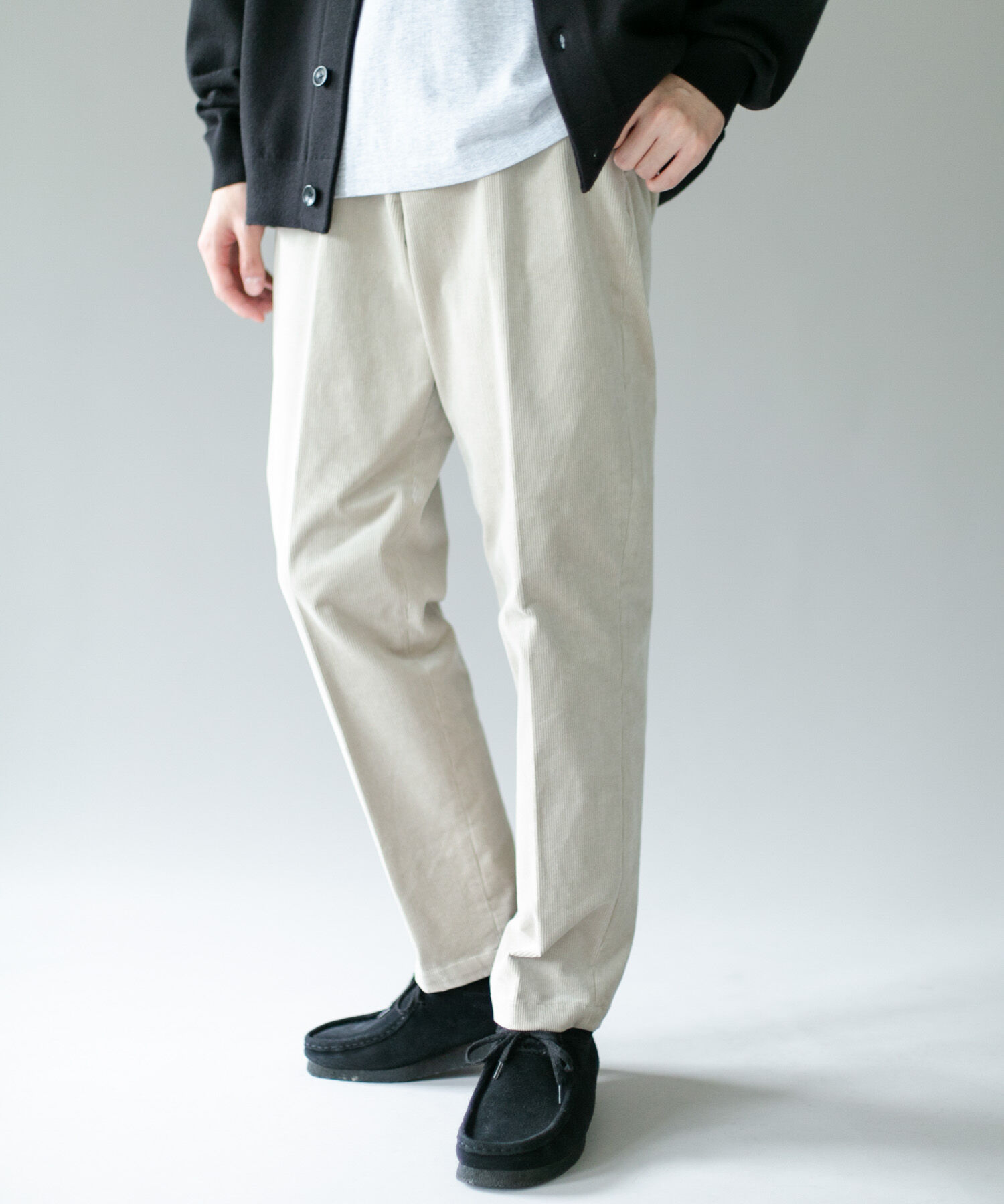 URBAN RESEARCH DOORS「『UR TECH』コーデュロイトラウザー」|その他|ホワイト