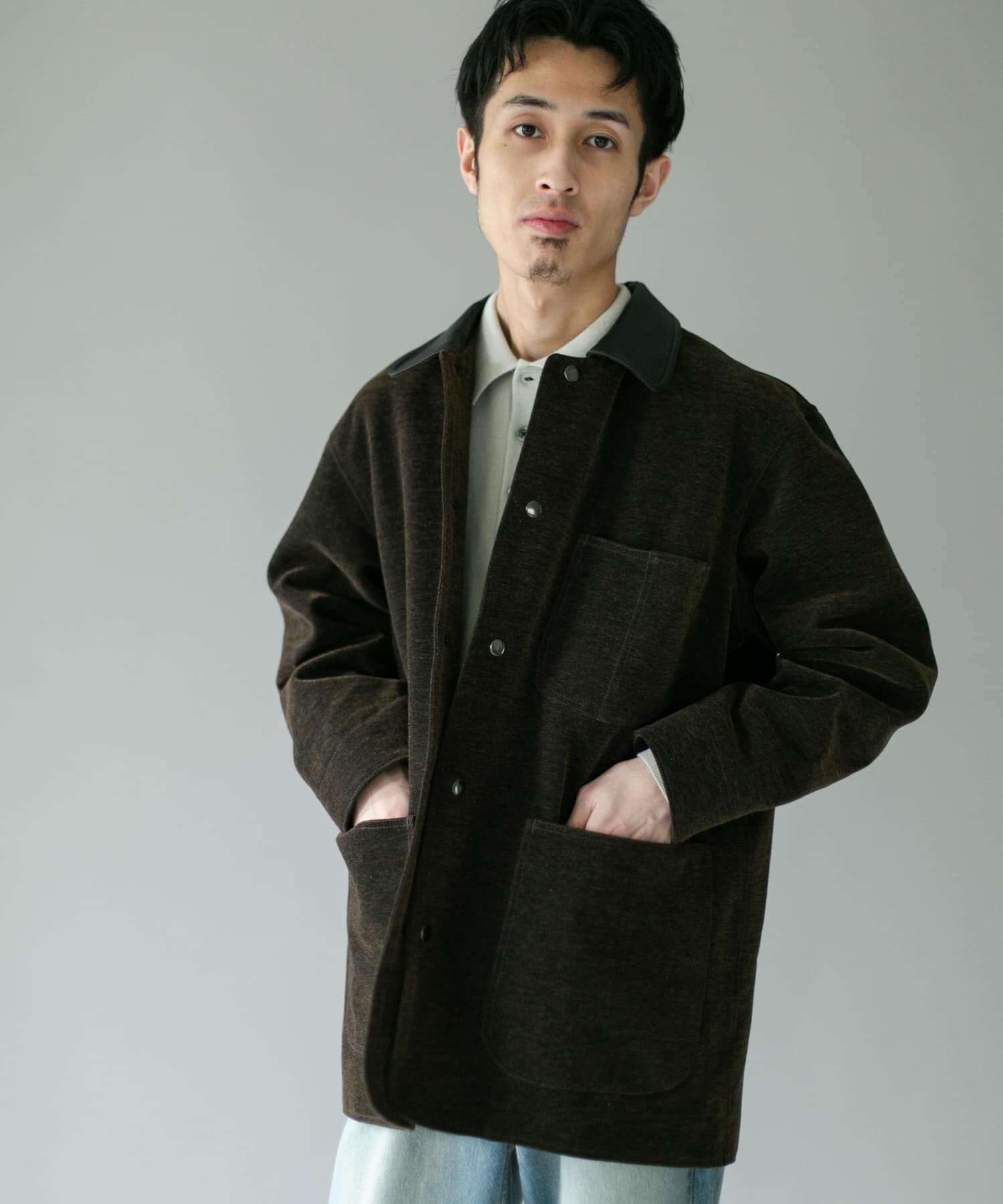 URBAN RESEARCH DOORS「インディゴモール ミドルワークジャケット」|その他|