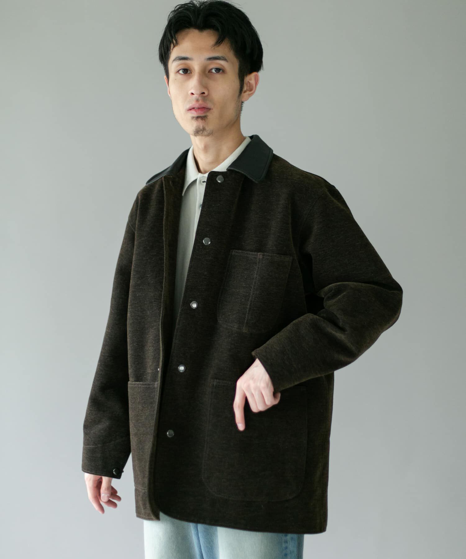 URBAN RESEARCH DOORS「インディゴモール ミドルワークジャケット」|その他|