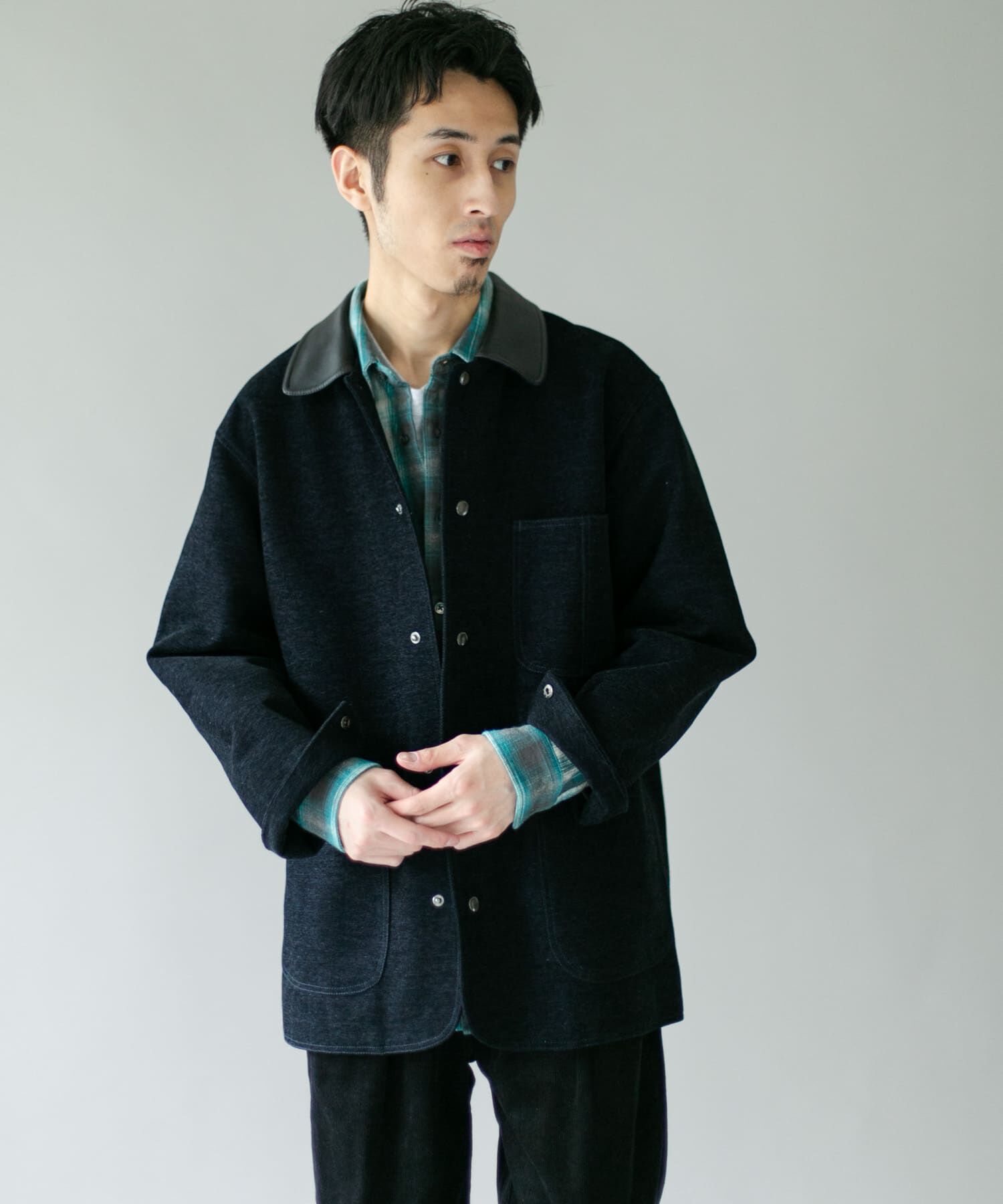 URBAN RESEARCH DOORS「インディゴモール ミドルワークジャケット」|その他|