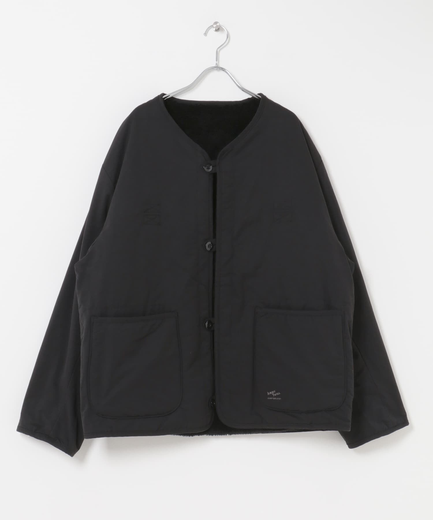 Sonny Label 「『別注』ARMY TWILL&times;Sonny Label　REVERSIBLE JACKET」|ノーカラージャケット|