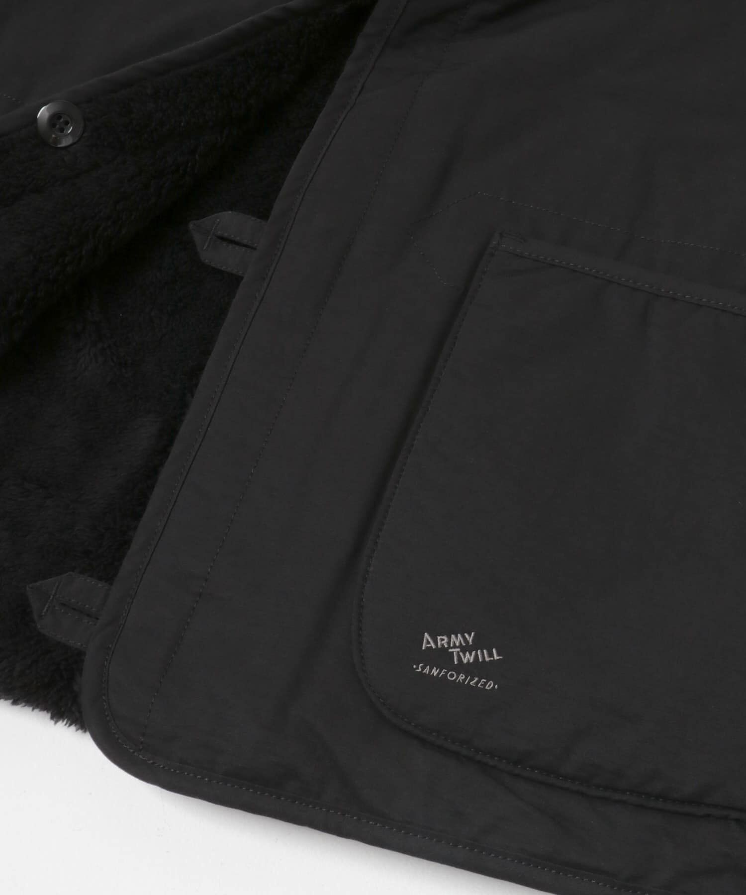 Sonny Label 「『別注』ARMY TWILL&times;Sonny Label　REVERSIBLE JACKET」|ノーカラージャケット|