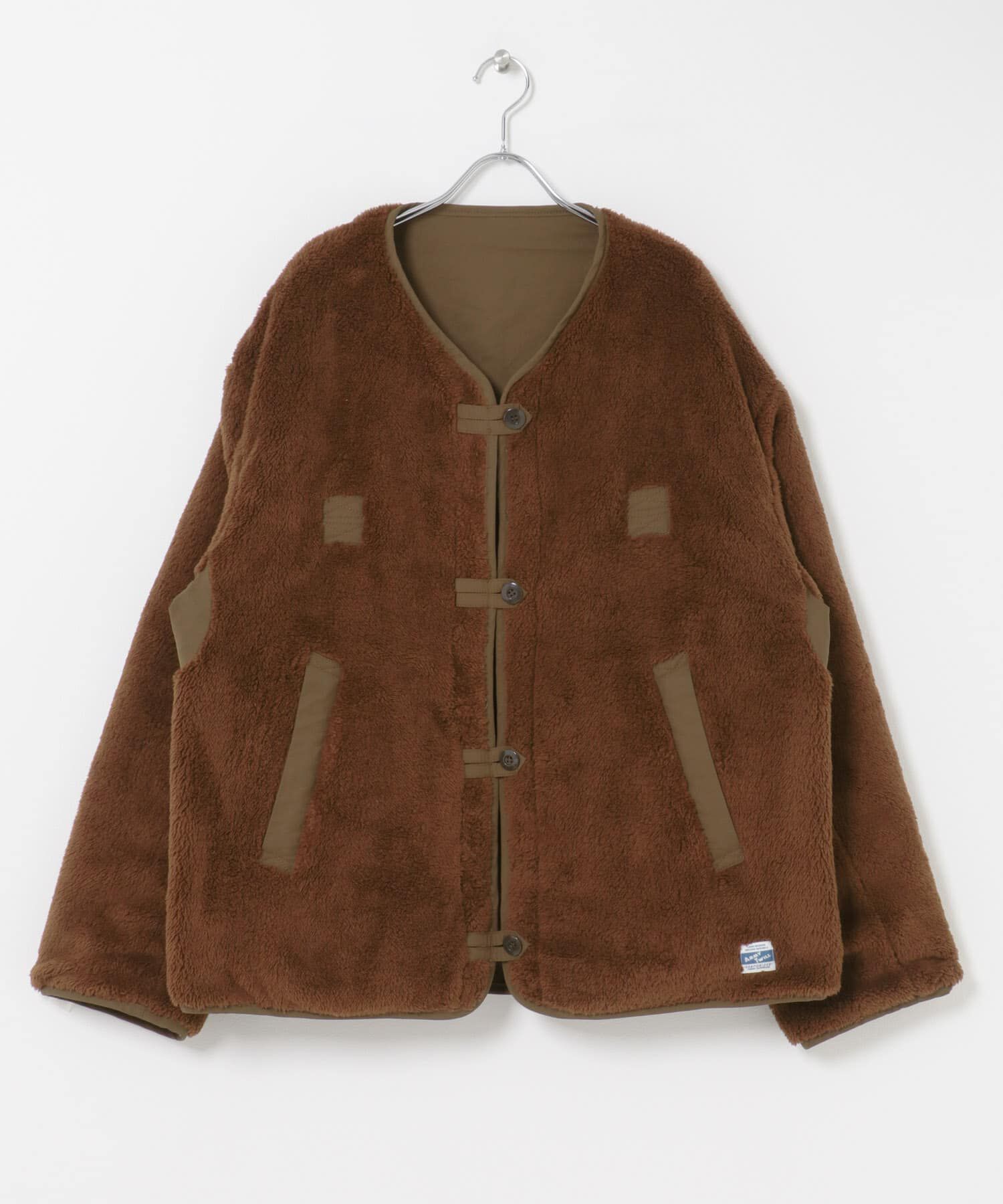 Sonny Label 「『別注』ARMY TWILL&times;Sonny Label　REVERSIBLE JACKET」|ノーカラージャケット|
