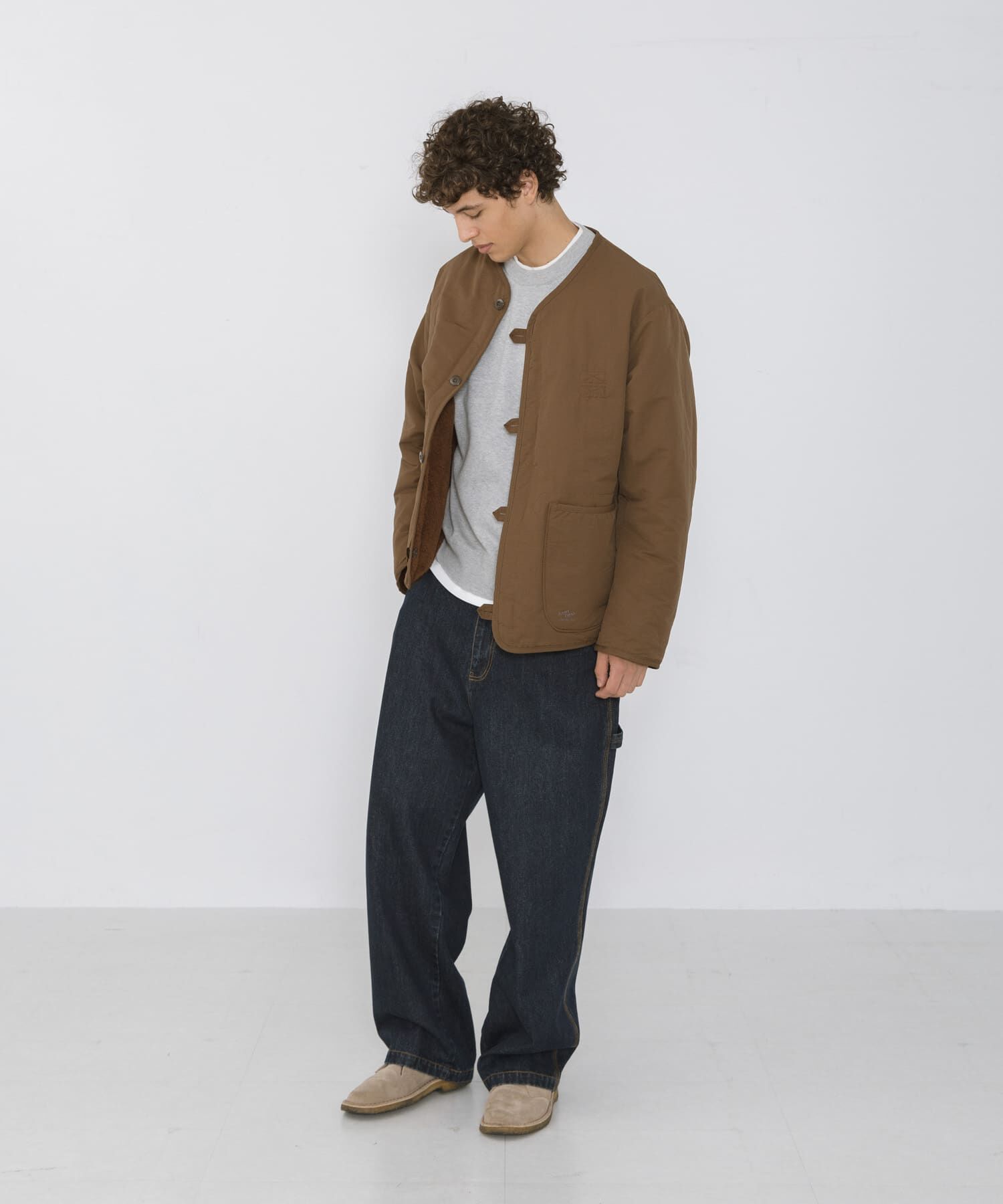 Sonny Label 「『別注』ARMY TWILL&times;Sonny Label　REVERSIBLE JACKET」|ノーカラージャケット|