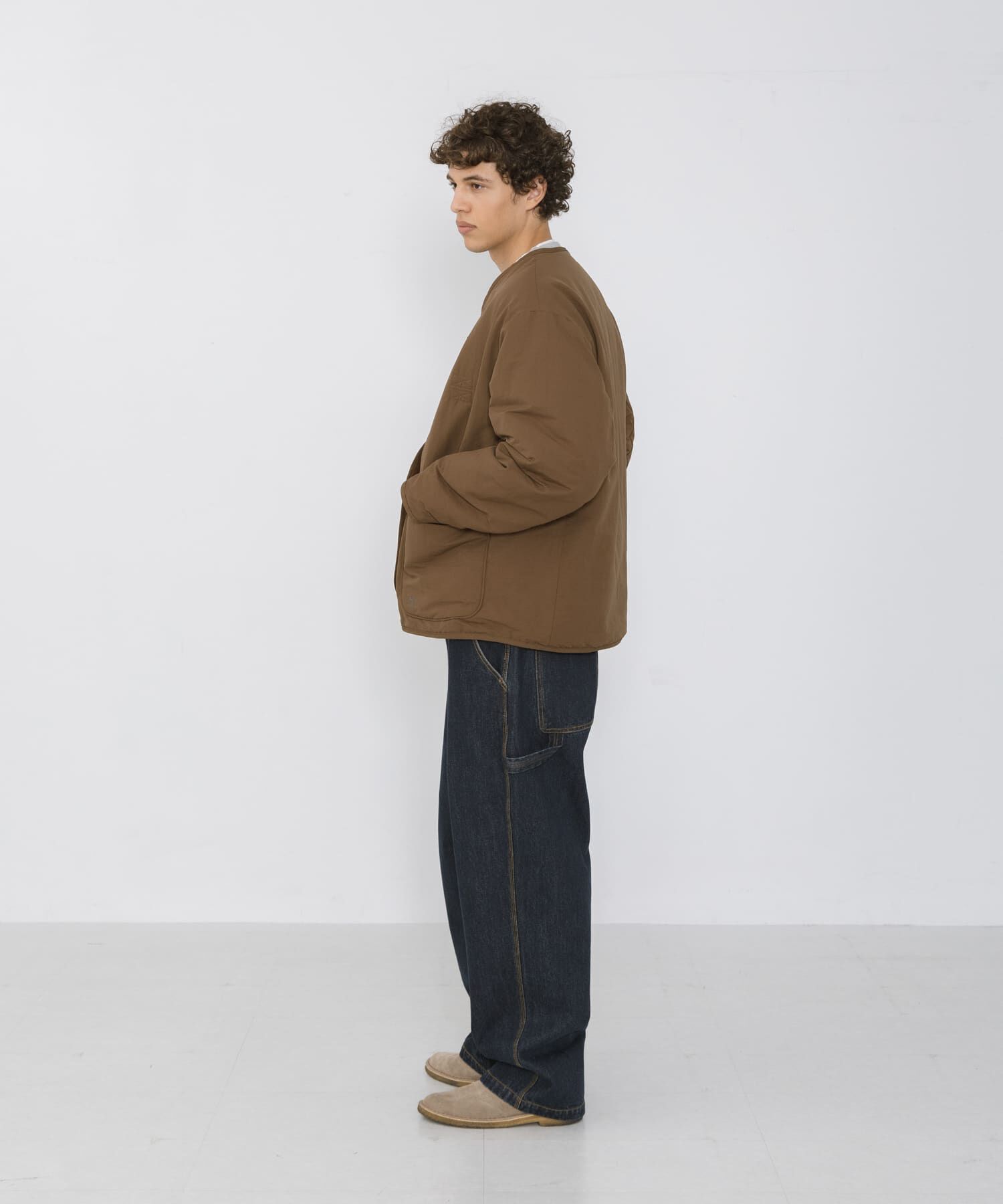 Sonny Label 「『別注』ARMY TWILL&times;Sonny Label　REVERSIBLE JACKET」|ノーカラージャケット|