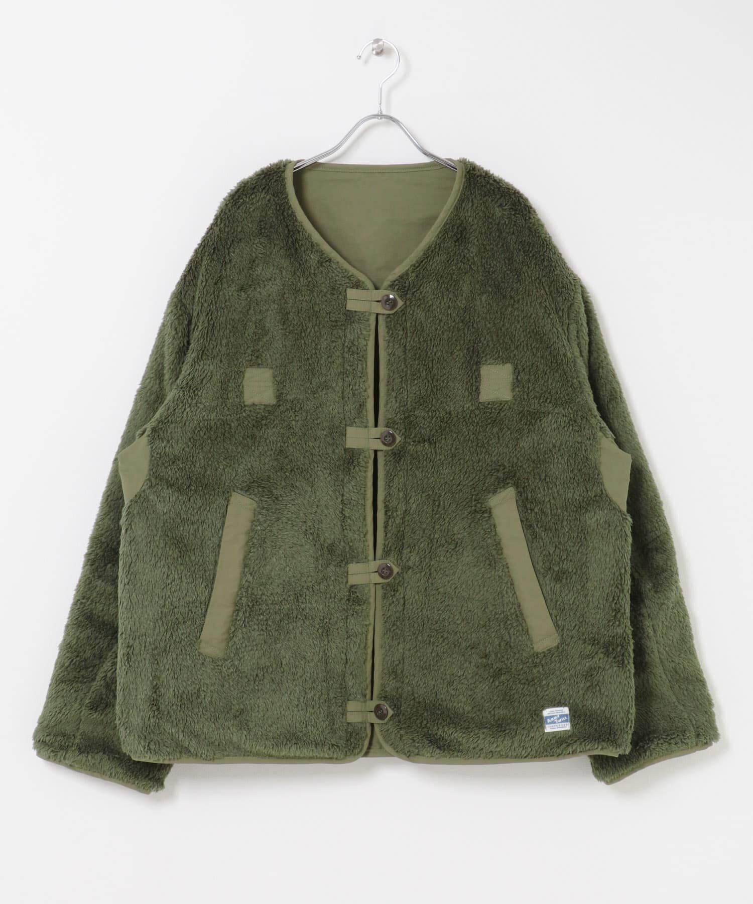 Sonny Label 「『別注』ARMY TWILL&times;Sonny Label　REVERSIBLE JACKET」|ノーカラージャケット|