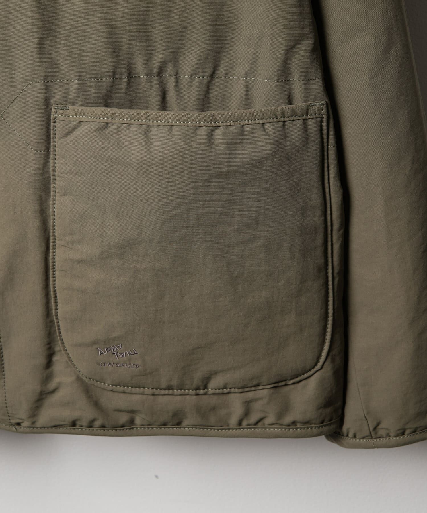 Sonny Label 「『別注』ARMY TWILL&times;Sonny Label　REVERSIBLE JACKET」|ノーカラージャケット|