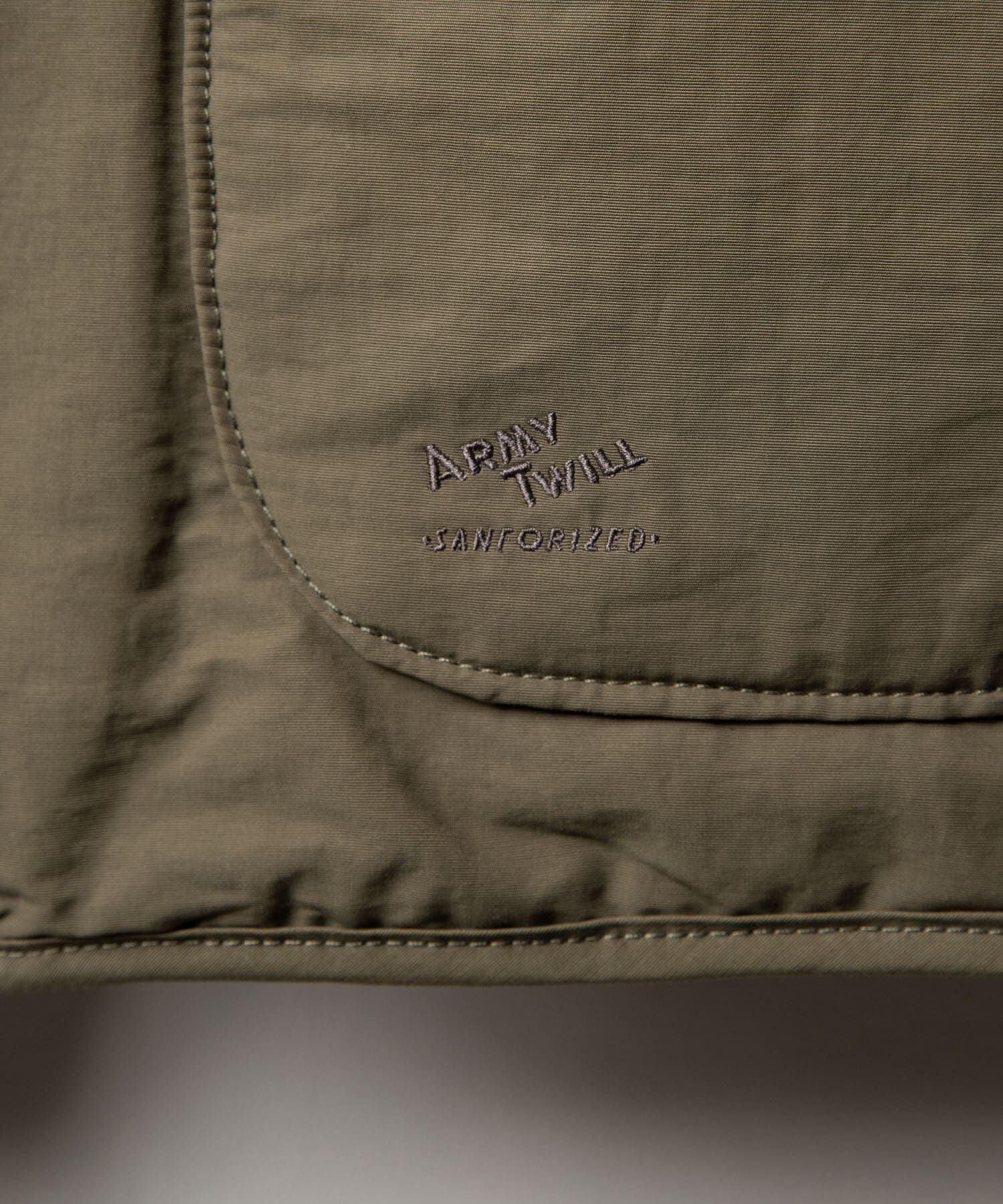 Sonny Label 「『別注』ARMY TWILL&times;Sonny Label　REVERSIBLE JACKET」|ノーカラージャケット|