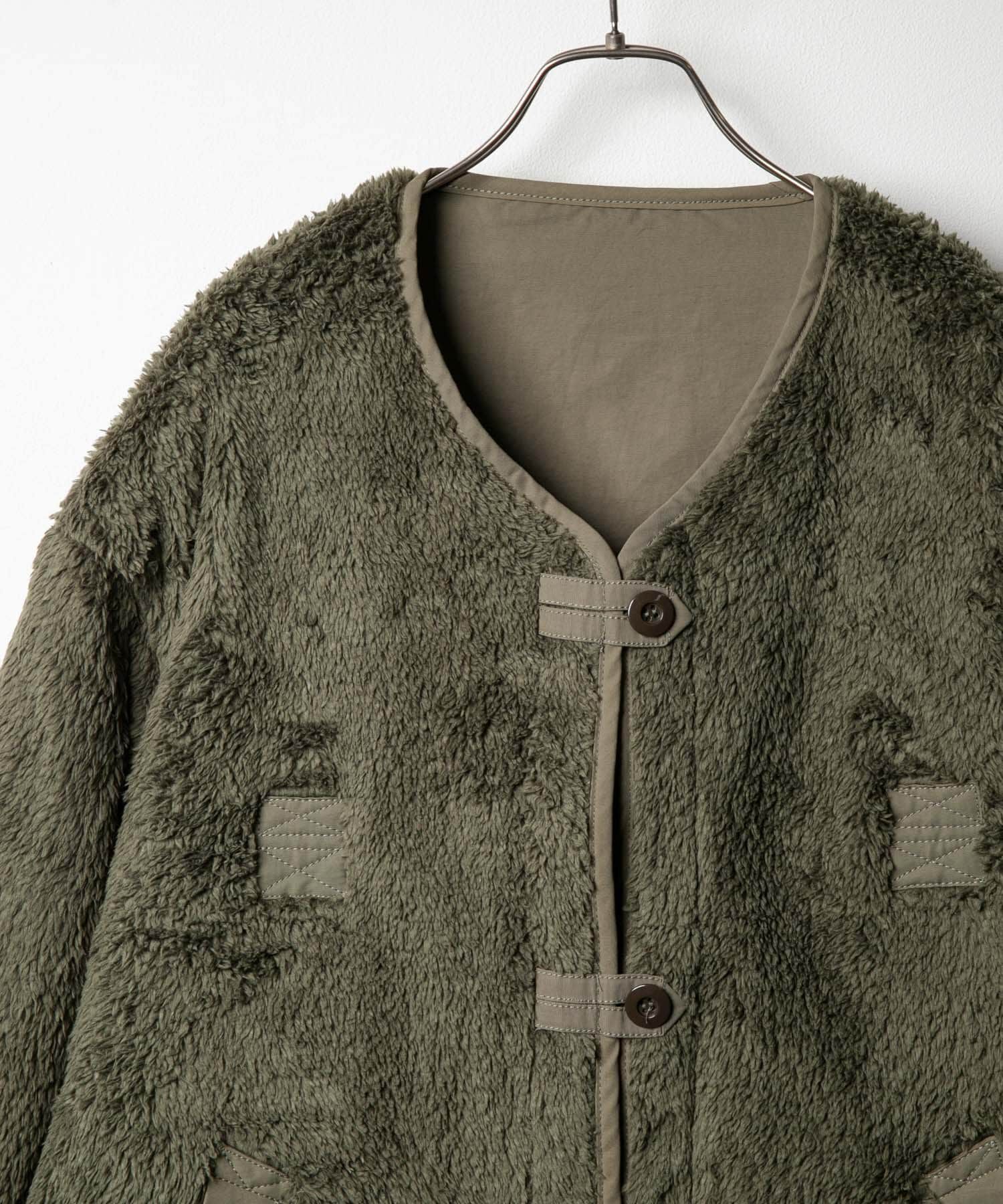 Sonny Label 「『別注』ARMY TWILL&times;Sonny Label　REVERSIBLE JACKET」|ノーカラージャケット|
