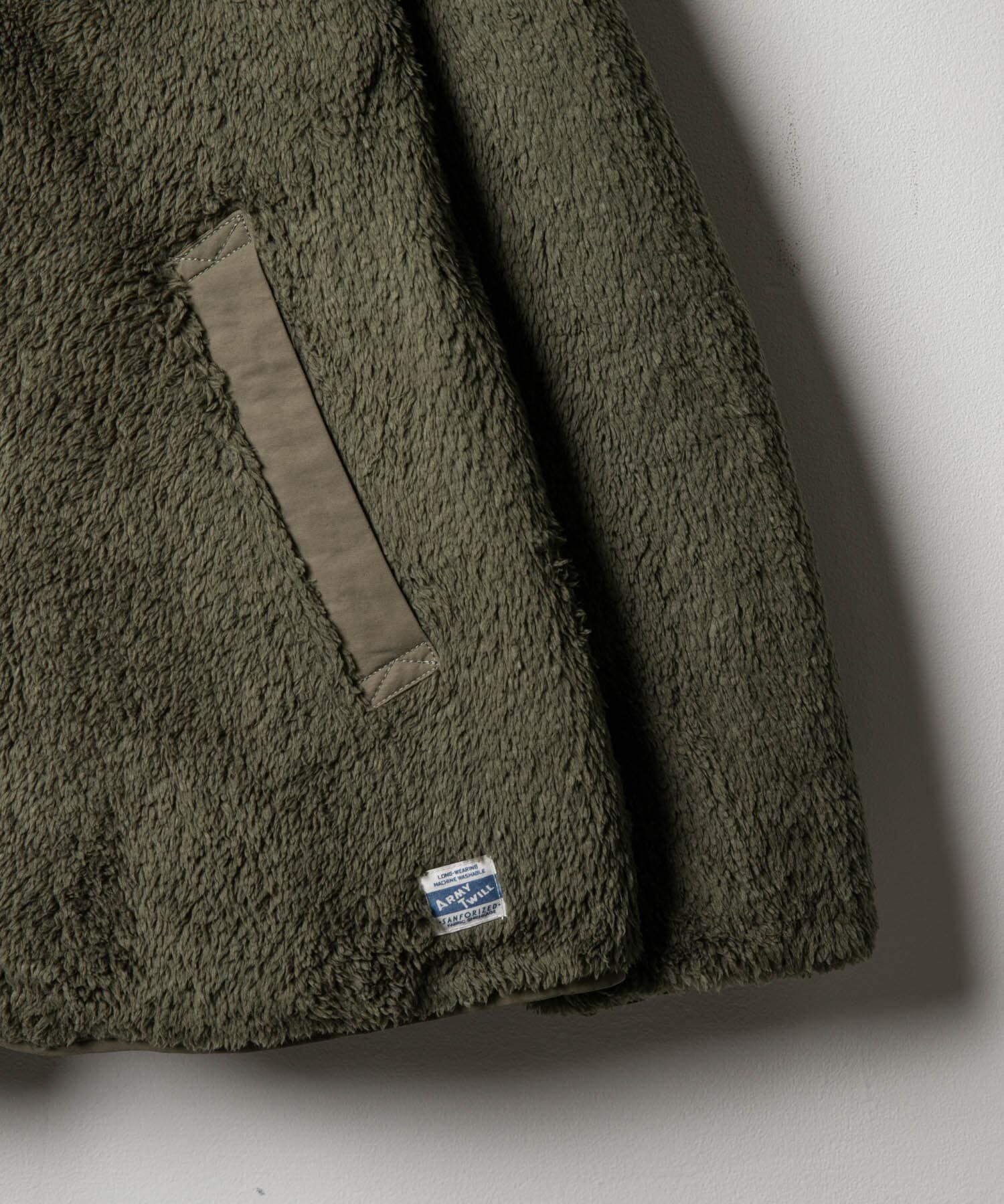 Sonny Label 「『別注』ARMY TWILL&times;Sonny Label　REVERSIBLE JACKET」|ノーカラージャケット|