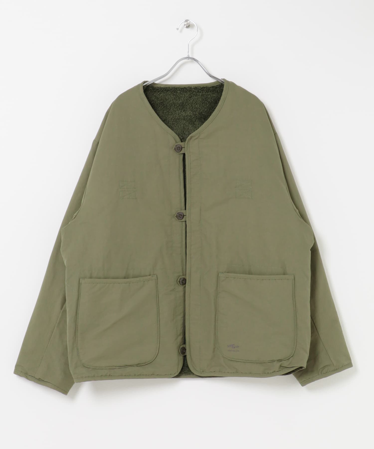 Sonny Label 「『別注』ARMY TWILL&times;Sonny Label　REVERSIBLE JACKET」|ノーカラージャケット|